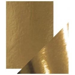 Craft satin mirror card Harvest gold A4 250gsm